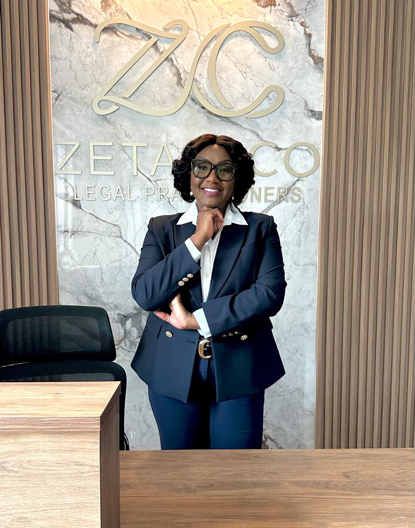 Professional portrait at the ZETA & Co Legal Practitioners office